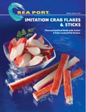 Imitation Crab Flakes and Sticks